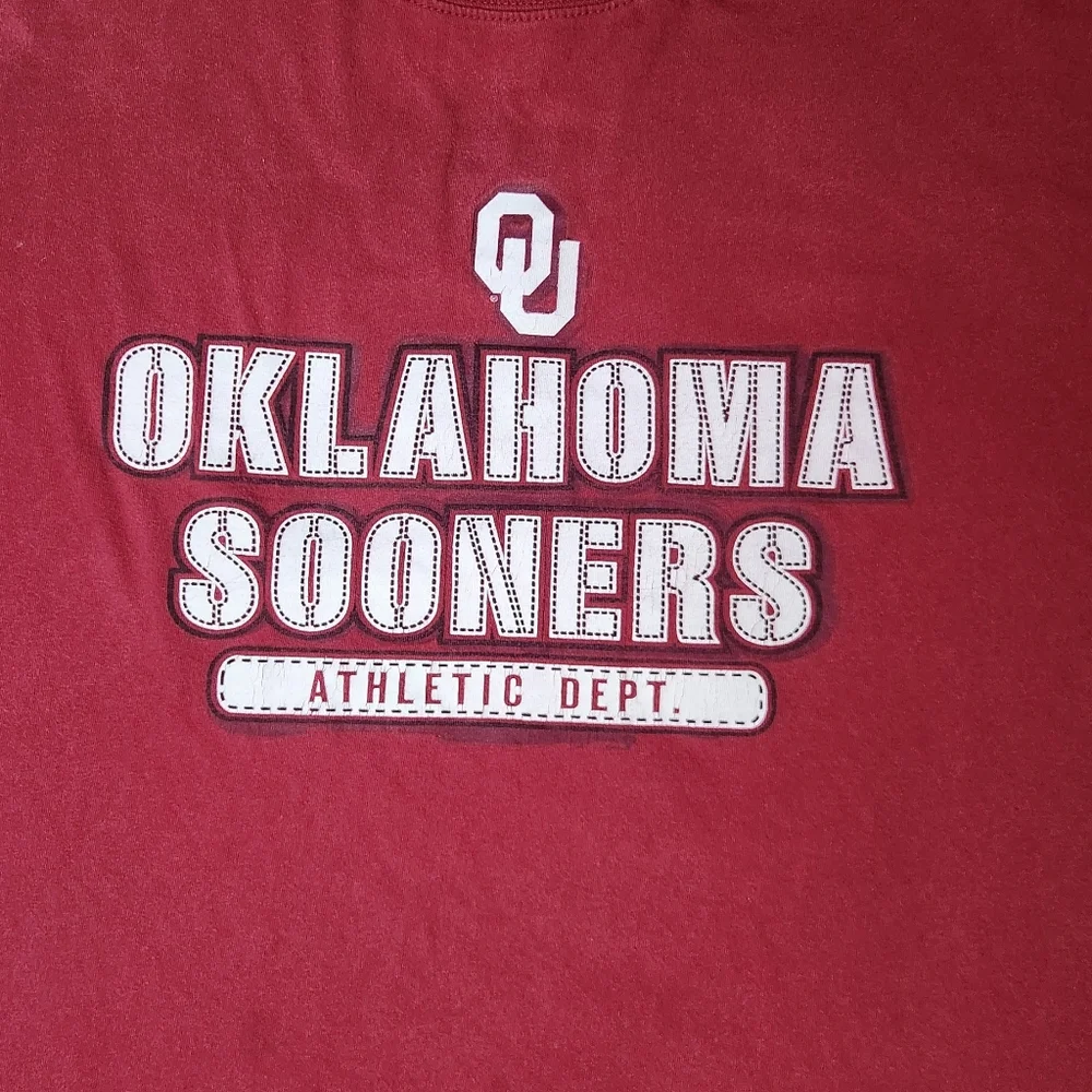 Vintage Oklahoma Sooners Starter Long Sleeve T-Shirt  Men Size XL